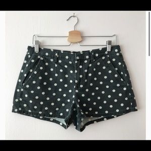 Madewell- Broadway & Broome polka dot shorts